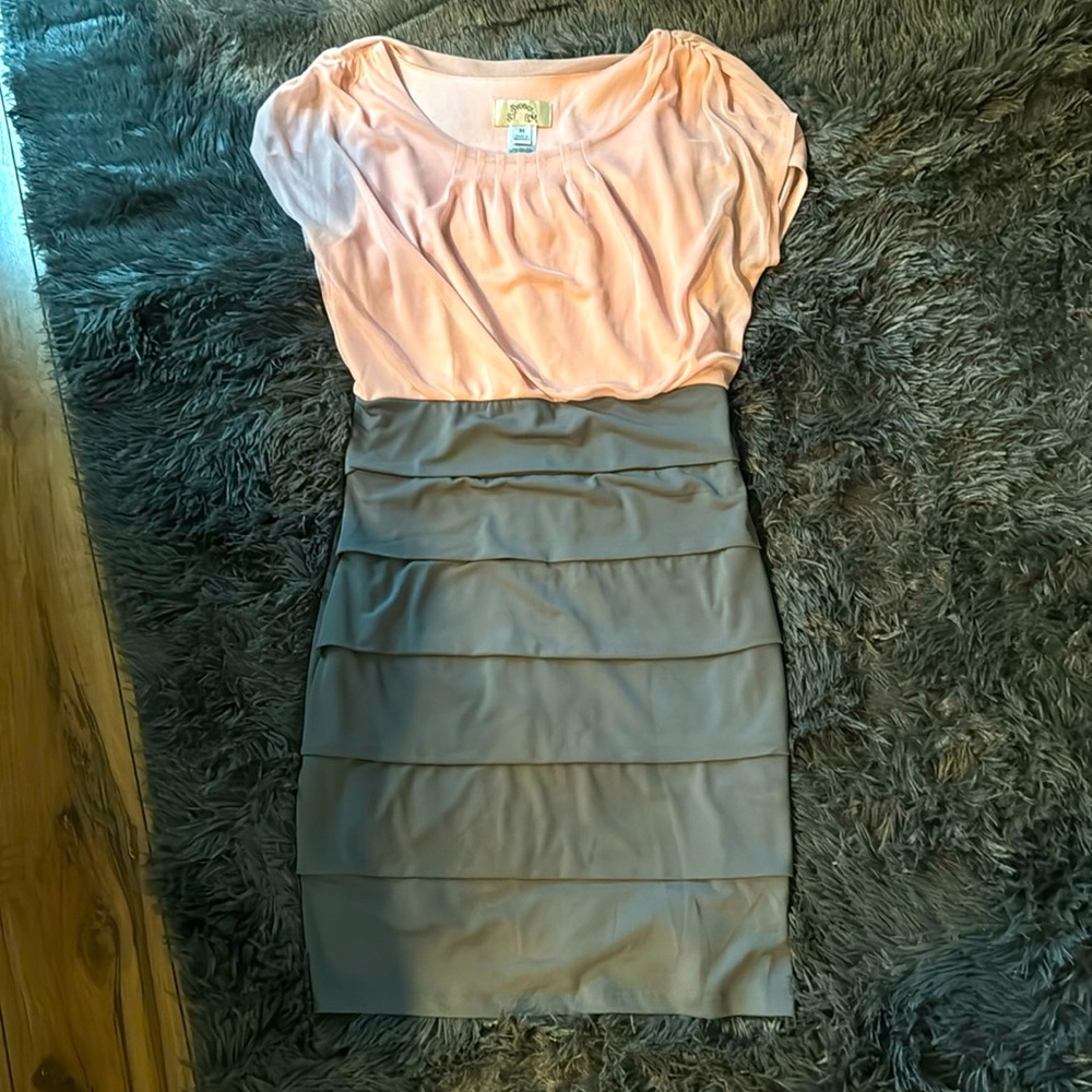 two toned dress